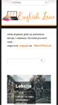 Mobile Screenshot of englishlane.net